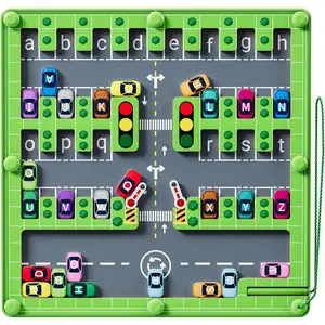 Magnetic Alphabet Maze,Montessori Toys,Alphabet Puzzle Toddler Toys for Ages 2-4,Sensory Toys Fine Motor Skills,Birthday for Kids