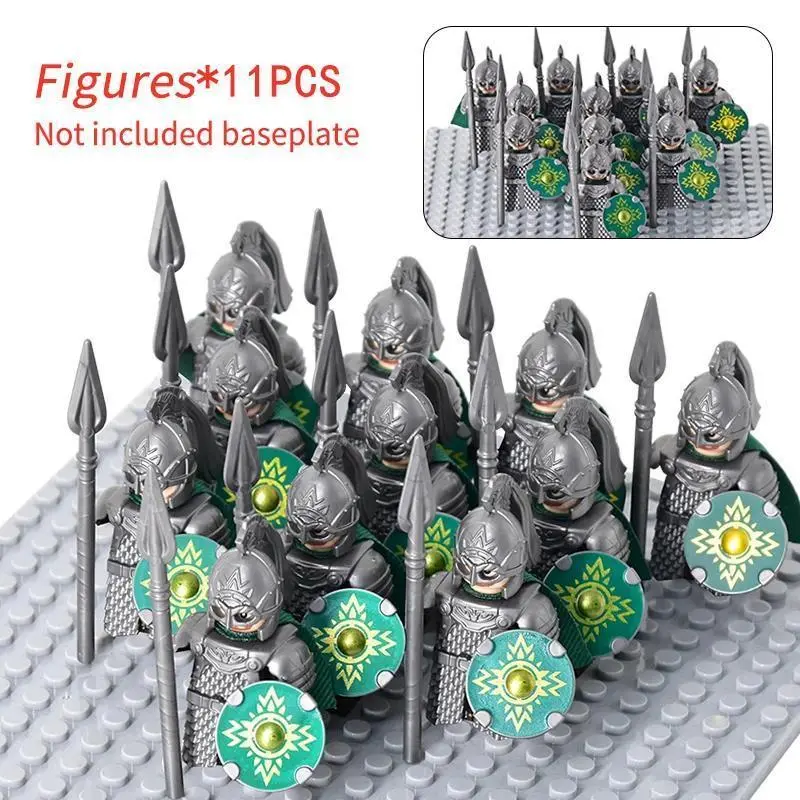 11PCS DIY Medieval Elf Soldiers Guard Mini Building Blocks Doll Assembly Building Blocks MOC Creative Children's Toys popular 11PCS DIY Medieval Elf Soldiers Guard Mini Building Blocks Doll Assembly Building Blocks MOC Creative Children's Toys popular