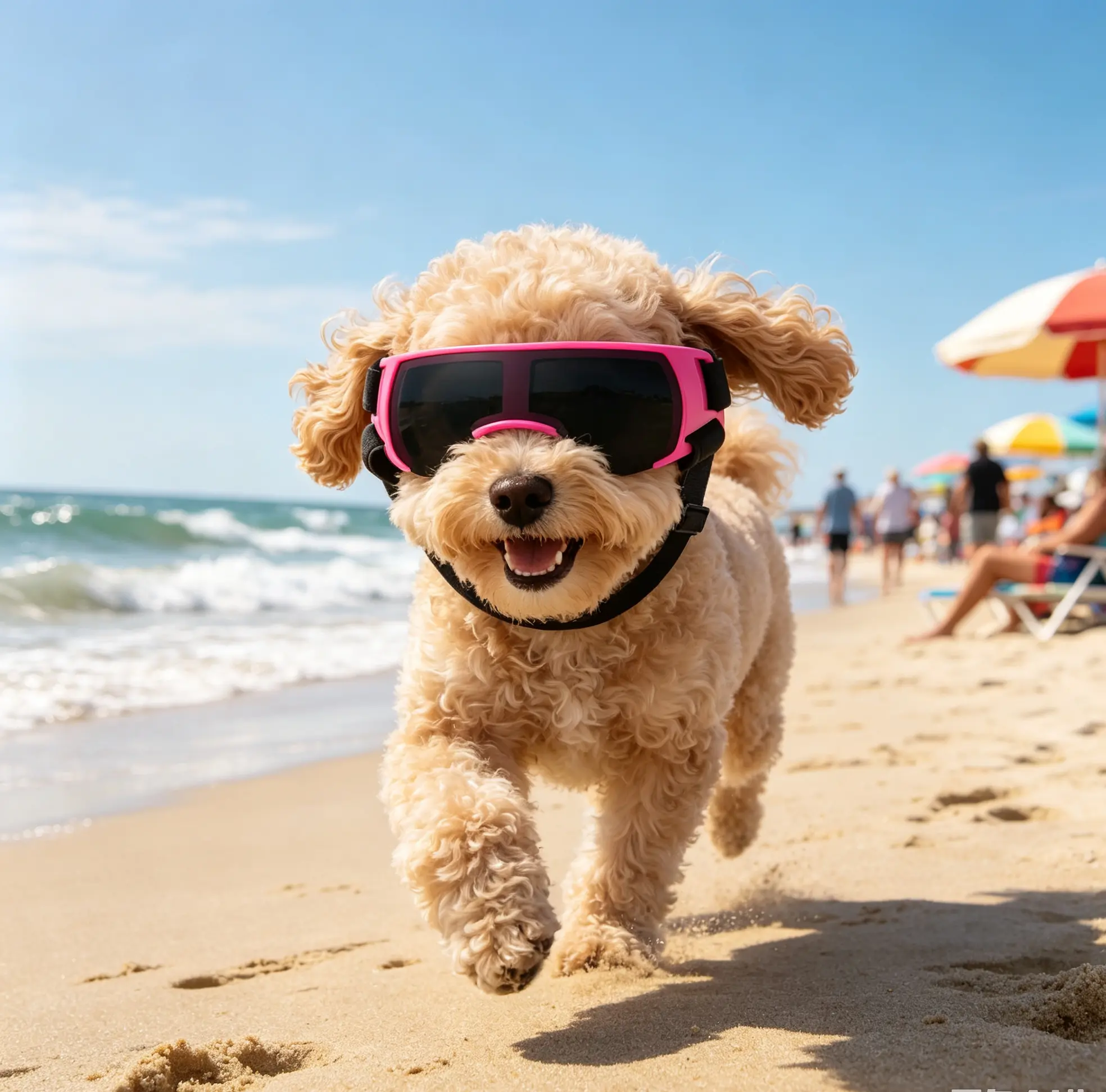 Dog Goggles, Outdoor Pet Eyewear with Eye Shielding, Single Pair