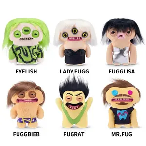 Fuggler Fuggstars! 2 series- 9" Take your favorite stars home Adorable Plush Toys with Unique Characters fashion gifts