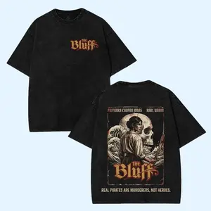 The Bluff Movie 2026 Vintage T-Shirt, Sweatshirt, Hoodies, Premium Cotton Pre-Washed Fabric Menswear Streetwear American Tees Made Soft Durable