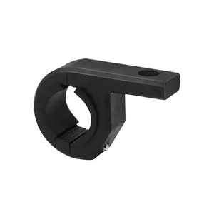 Universal Motorcycle LED Light Mount Bracket Crash Bar Tube Clamp Aluminum Nano Plastic with Rubber Pad Upgrade Motorcycle LED Light Bracket Universal Crash Bar Clamp Aluminum Nano Plastic