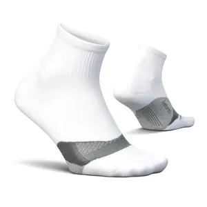 Feetures Elite Light Cushion Quarter - Running Socks for Men & Women - Targeted Compression - Moisture Wicking