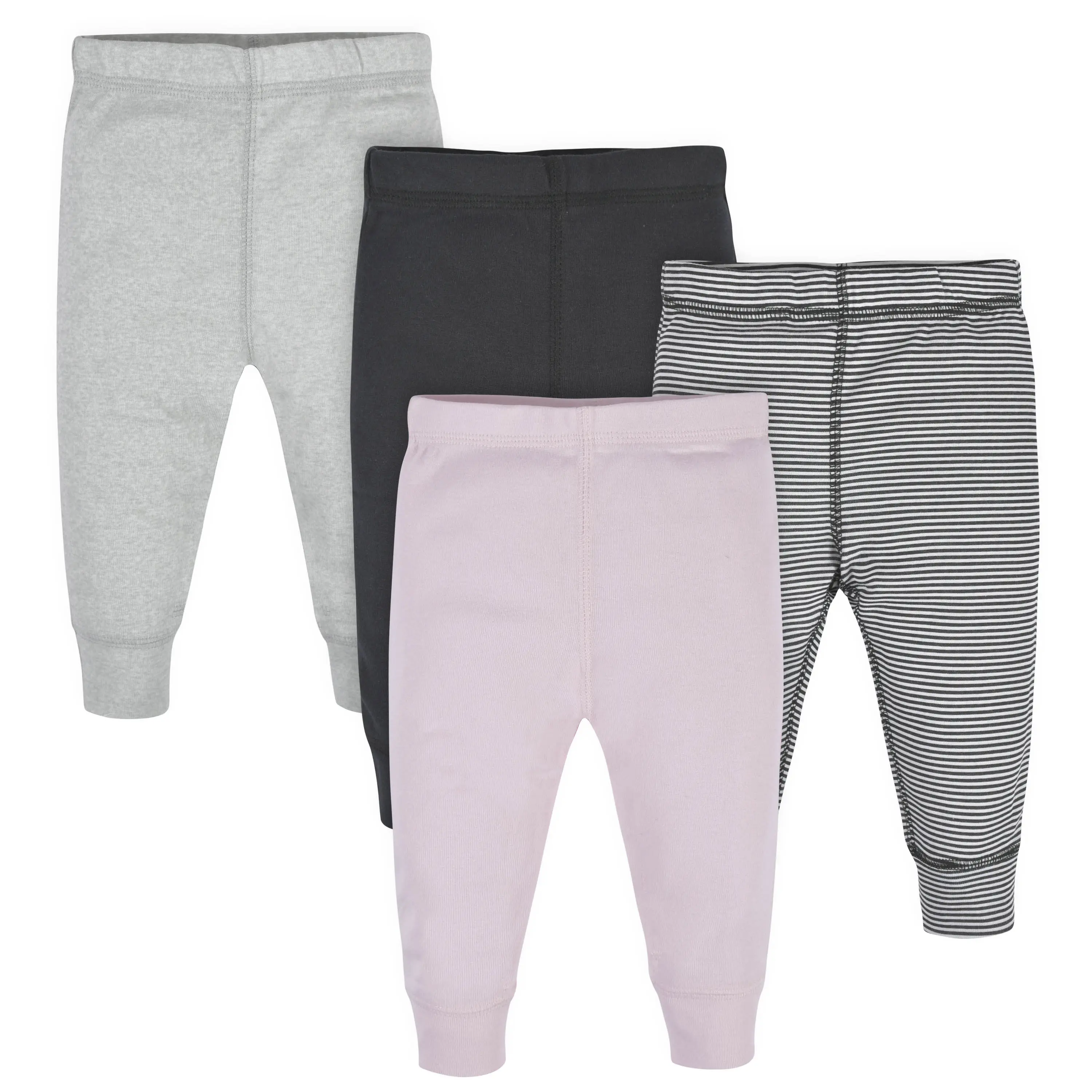 Baby Girls' 4-Pack Active Pants