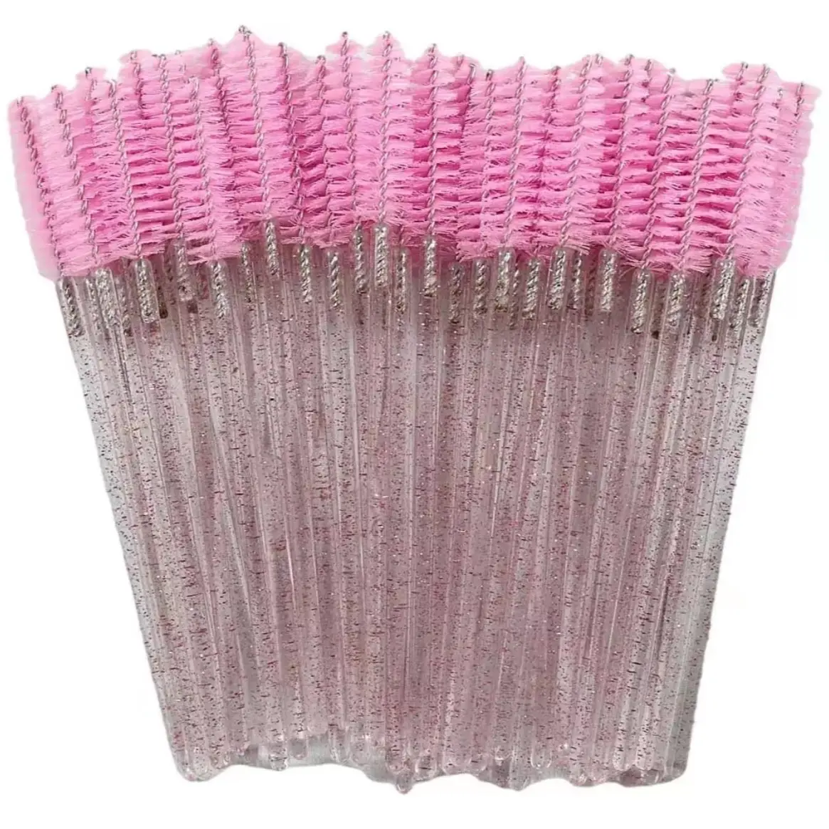 100 Disposable Eyelash/ Eyebrow Mascara Lash Wands Spoolie