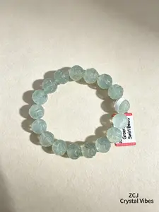 ZCJ Green Lucky Turn Crystal Bracelet
