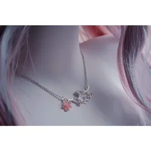 Sakura Branch Necklace