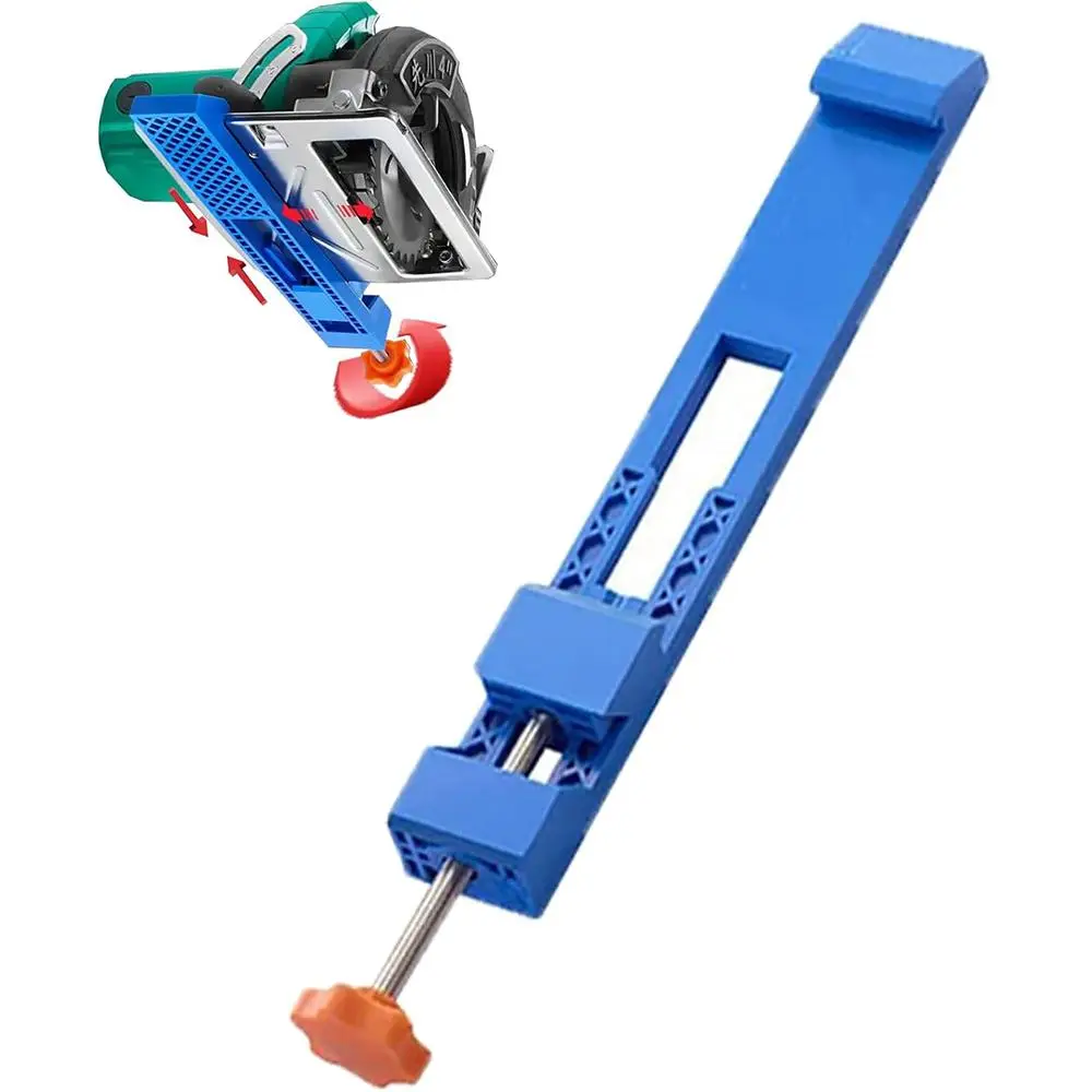 Adjustable Cutting Machine Base Guide, Electric Circular Saw Milling Positioning Clamp, Precision Wood Cutting Guide, Circular Saw Milling Clamp
