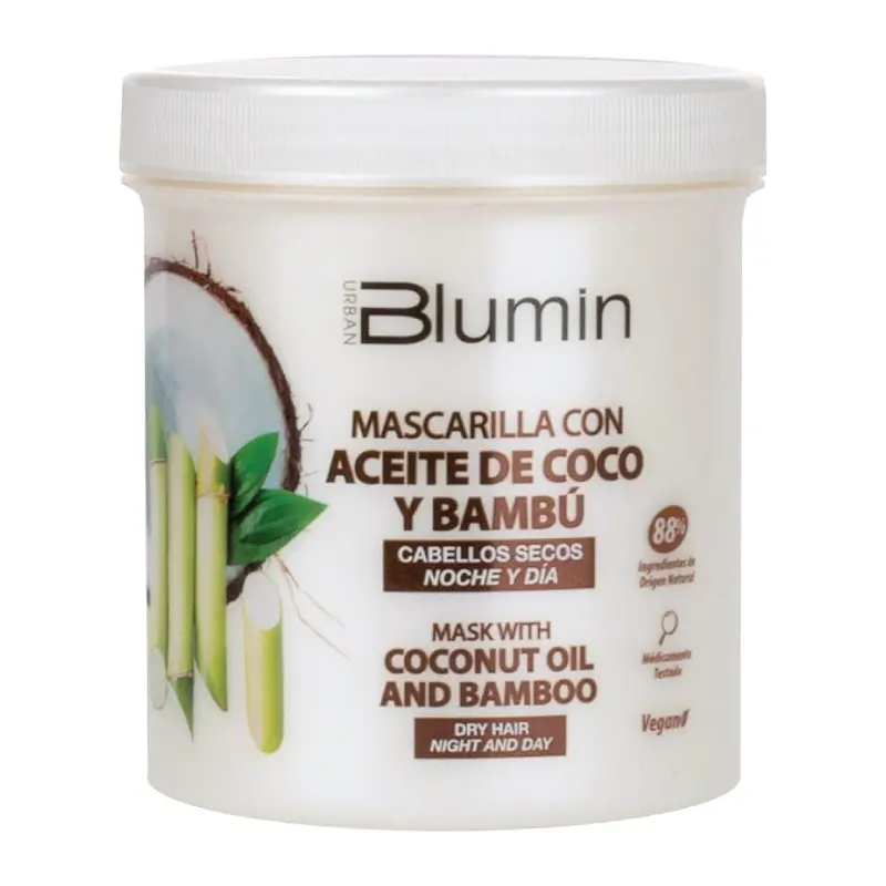 Blumin Hair Mask with Coconut Oil and Organic Bamboo 700ml