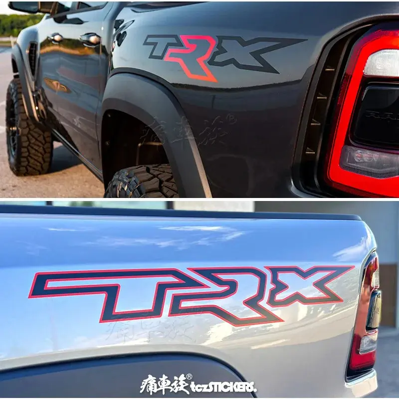 Dodge Ram TRX car sticker body exterior decoration custom sticker accessories