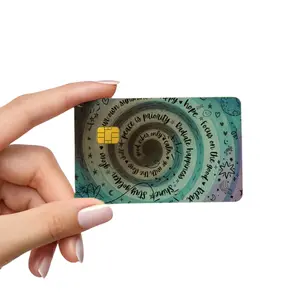 Sparkles Motivational Card – Credit Card Cover Vinyl Sticker