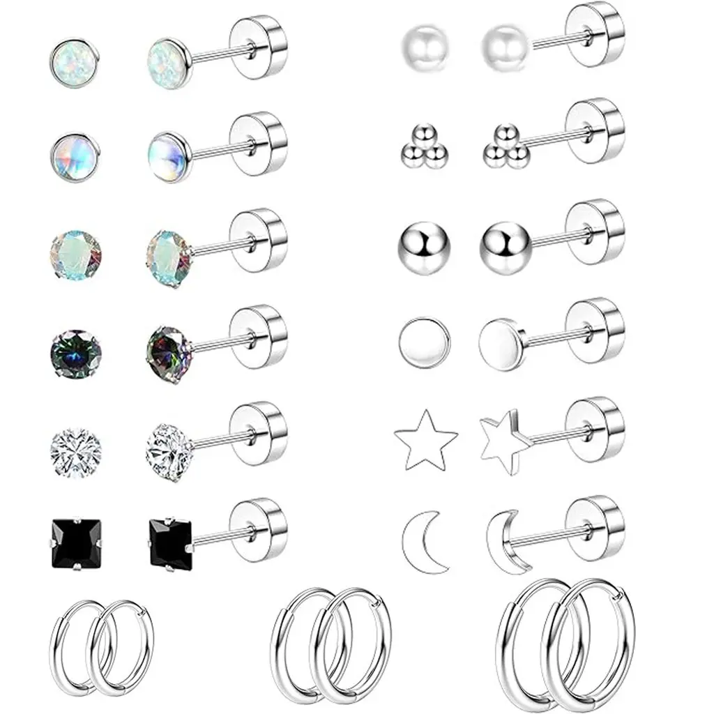 Steel color 15 pairs