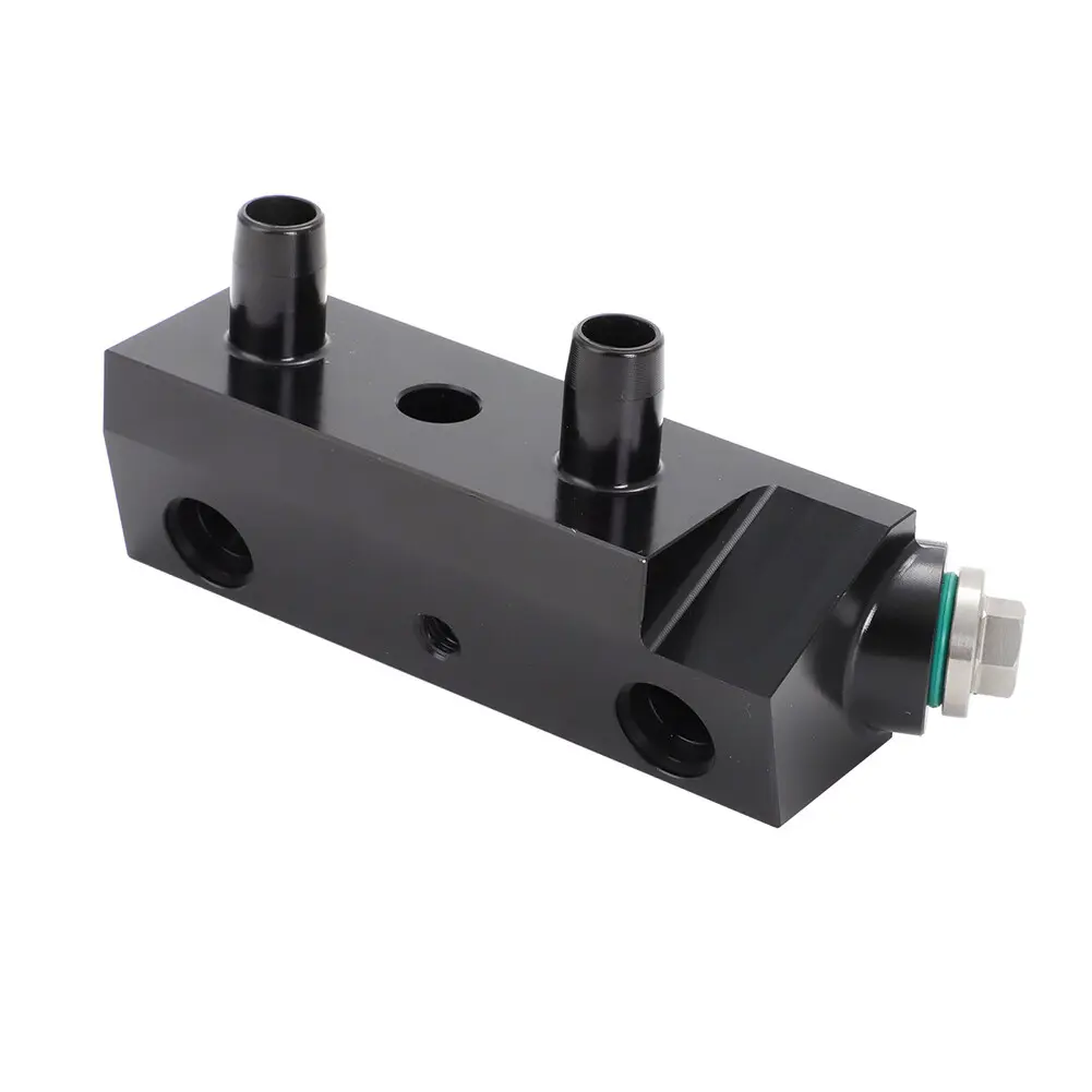 Single Unit Trans Fluid Thermal Valve with Fluid Control, for 2014-2018 GM 6L80 6-Speed Transmission (GM Trucks Compatible), OE Part Number 125068000, 1X Trans Fluid Thermal Valve