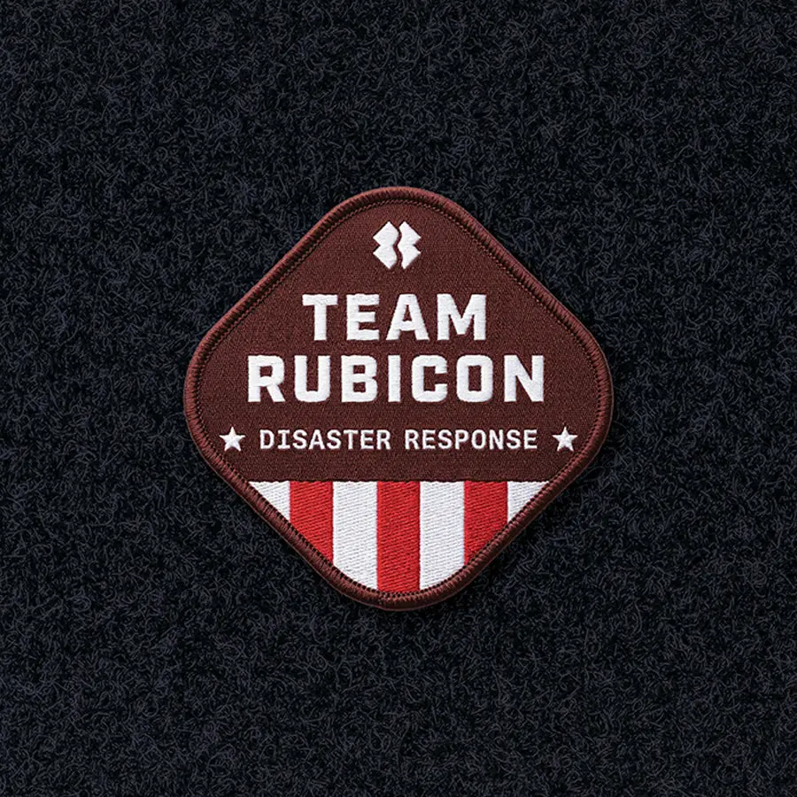 Team Rubicon Disaster Response Woven Patch