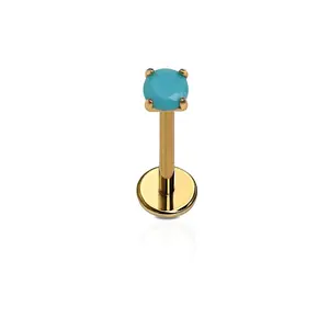 Blue Lagoon Gem Flat Back Stud Blue Lagoon Gem Flat Back Stud