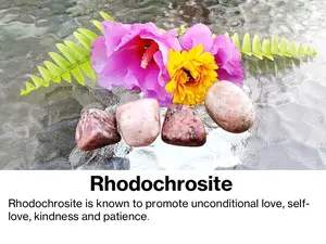 Rhodochrosite Loose Tumbled Gemstones-Natural