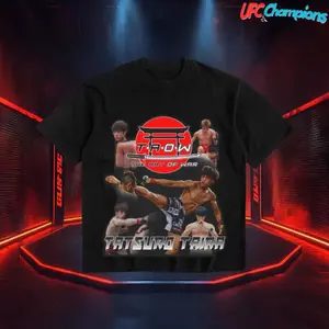 UFC 327 Miami Shirt Tatsuro Taira, Fight Night MMA Tee, Flyweight Fighter Graphic Shirt, UFC Streetwear Oversized Apparel, Casual Cotton Top, MMA Fan Gift