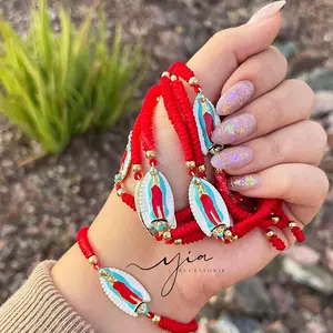 Mi Virgencita red string bracelet