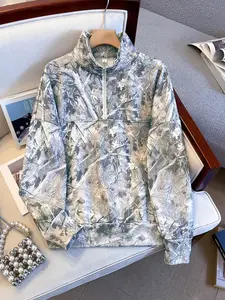 Women's Street Vintage Camo Full Print Zipper Long Sleeve Hoodie Pullover, Camouflage, Reunion School Wear, Graduation, Teacher Casual Clothing, Fall Fashion