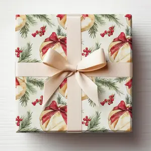 Sourdough Wrapping Paper Roll Bread Baking Gift Wrap Roll, Sourdough Bread Christmas Wrapping Paper, Trad Wife Gift Wrapping Roll