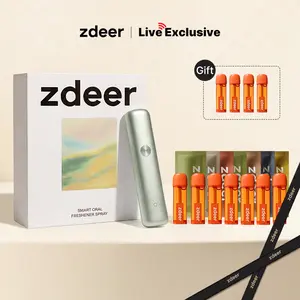 [Live] Zdeer Smart Electric Oral Spray – Portable Metal Breath Freshener with Refillable Flavors, Instant Fresh Breath for Dates, On-the-Go & Holiday Gifts