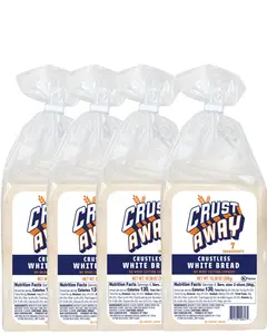 Crustless White Bread 4 pack