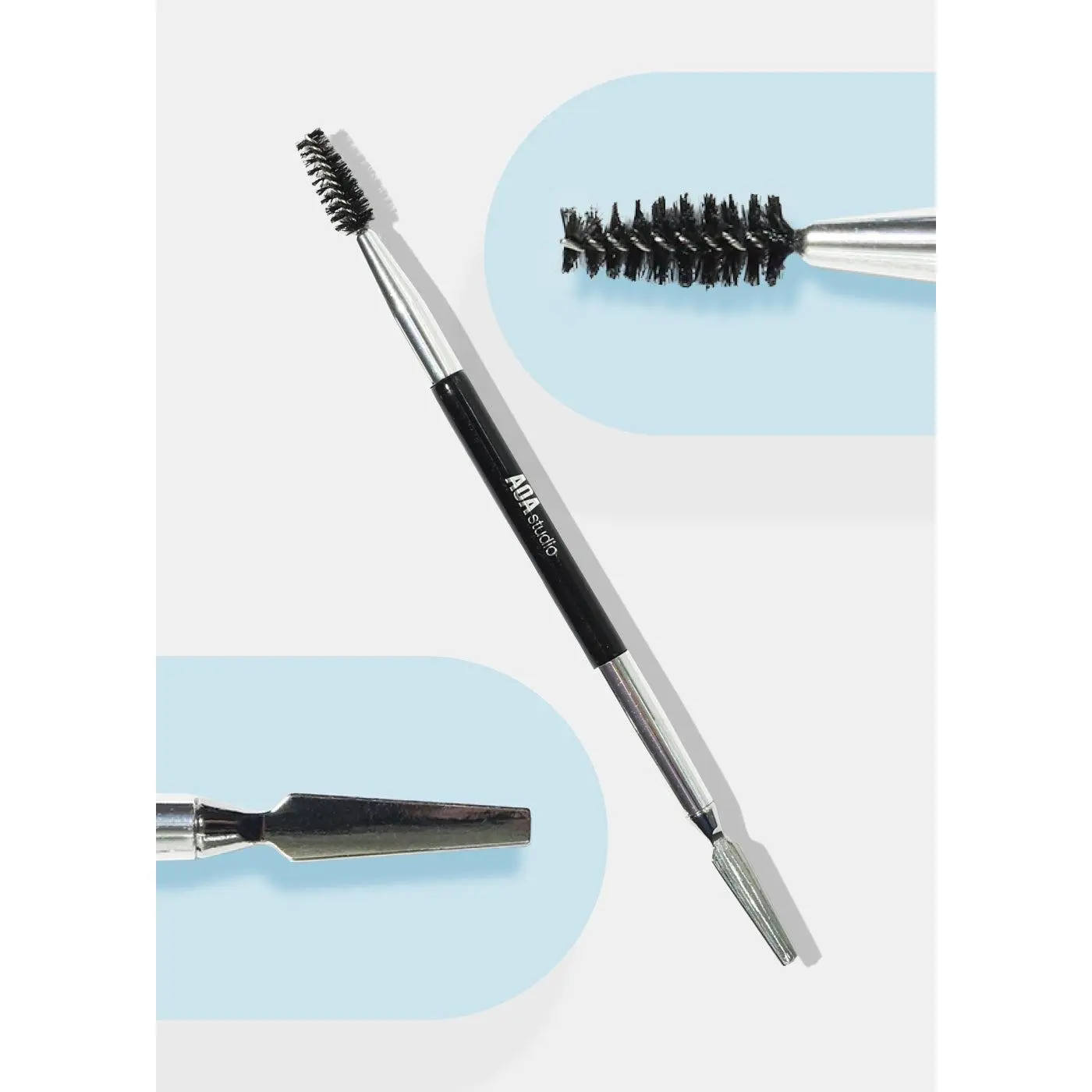 AOA Dual Brow Multi-Tool Spoolie + Spatula