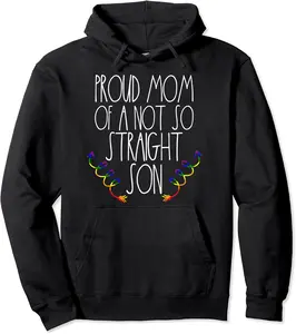 LGBTQ Proud Mom Of A Gay Son Gift I Cant Even Think Straight Pullover Hoodie - Taylorpar Shop 33B08VM17CSX