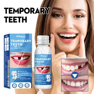 South Moon solid gum modified teeth temporary tooth filling hole tooth filling gum denture teeth filling gum