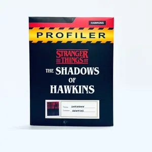 The Shadows of Hawkins Murder Mystery Game, Cold Case Detective Kit, Crime Investigation, Solve Celebrity, Game Night & Gift