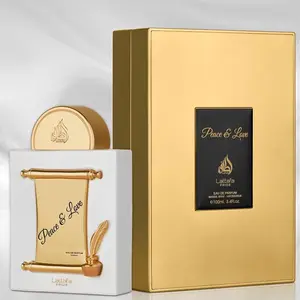 Lattafa Pride Peace & Love for Unisex Eau de Parfum Spray, 3.4 Ounce / 100 ml