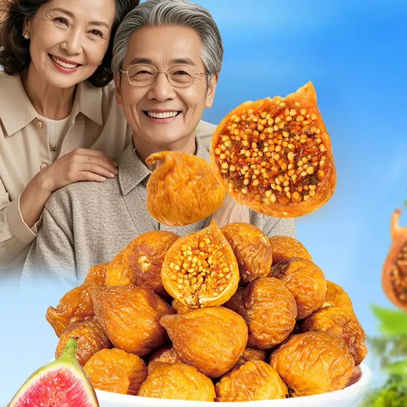 Low-sugar fitness meal replacement snack: Steamed and sun-dried figs, a guilt-free fitness meal replacement.