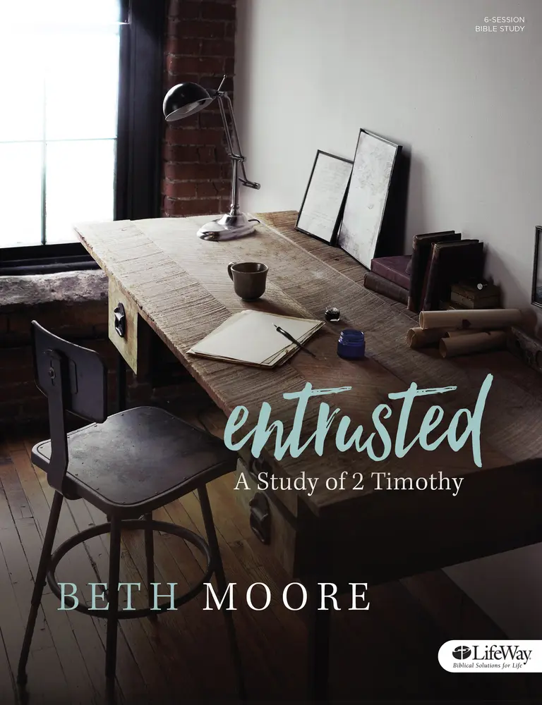 USED Book - Entrusted - Bible Study Book: A Study of 2 Timothy by Moore, Beth (Paperback) - english