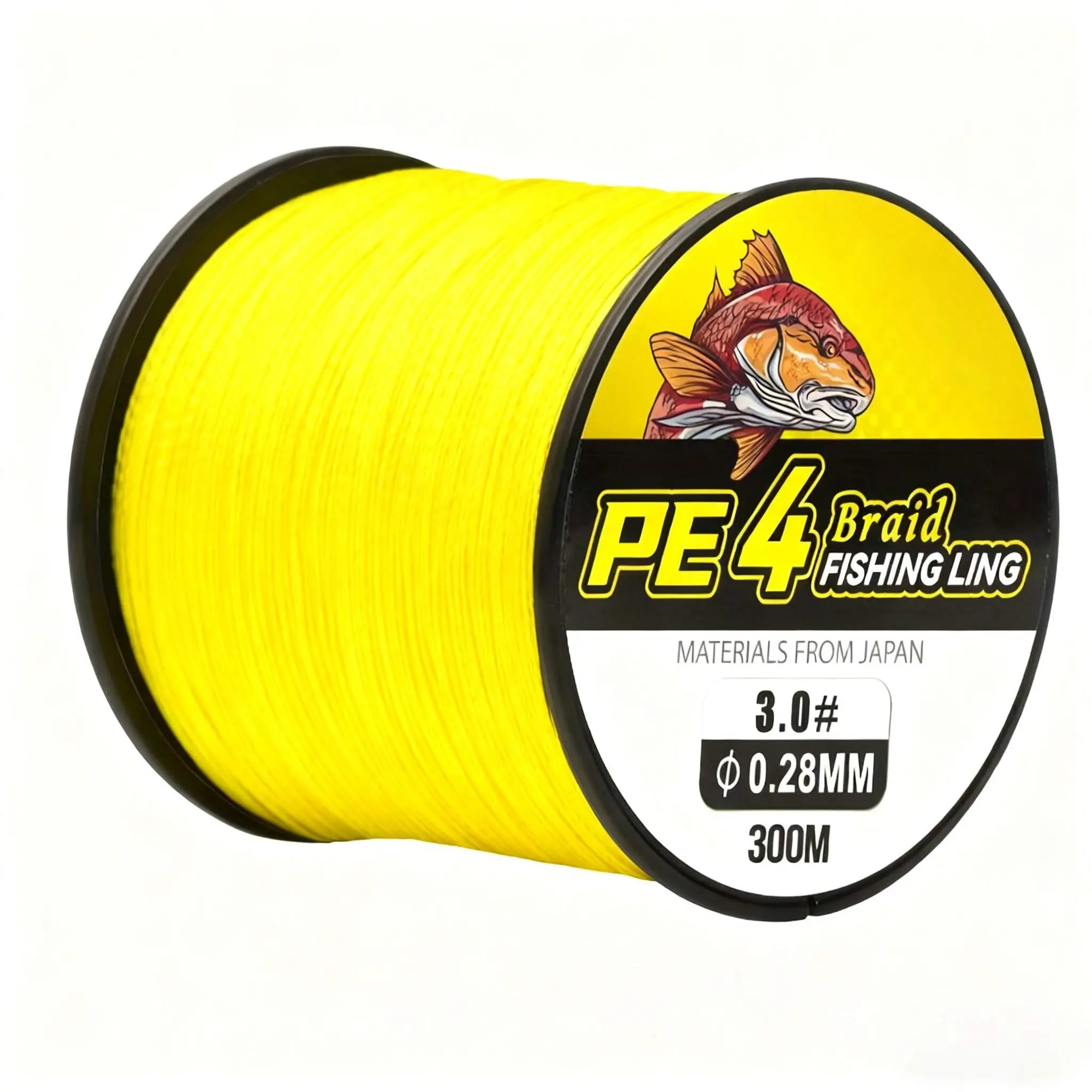 300m Braided Fishing Line, Multi-Strand Fishing Line for Outdoor Carp Fishing, Durable and Strong Fishing Gear, Fishing Equipment, Perfect for Anglers, Sensitivity