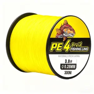 300m Braided Fishing Line, Multi-Strand Fishing Line for Outdoor Carp Fishing, Durable and Strong Fishing Gear, Perfect for Anglers, Sensitivity