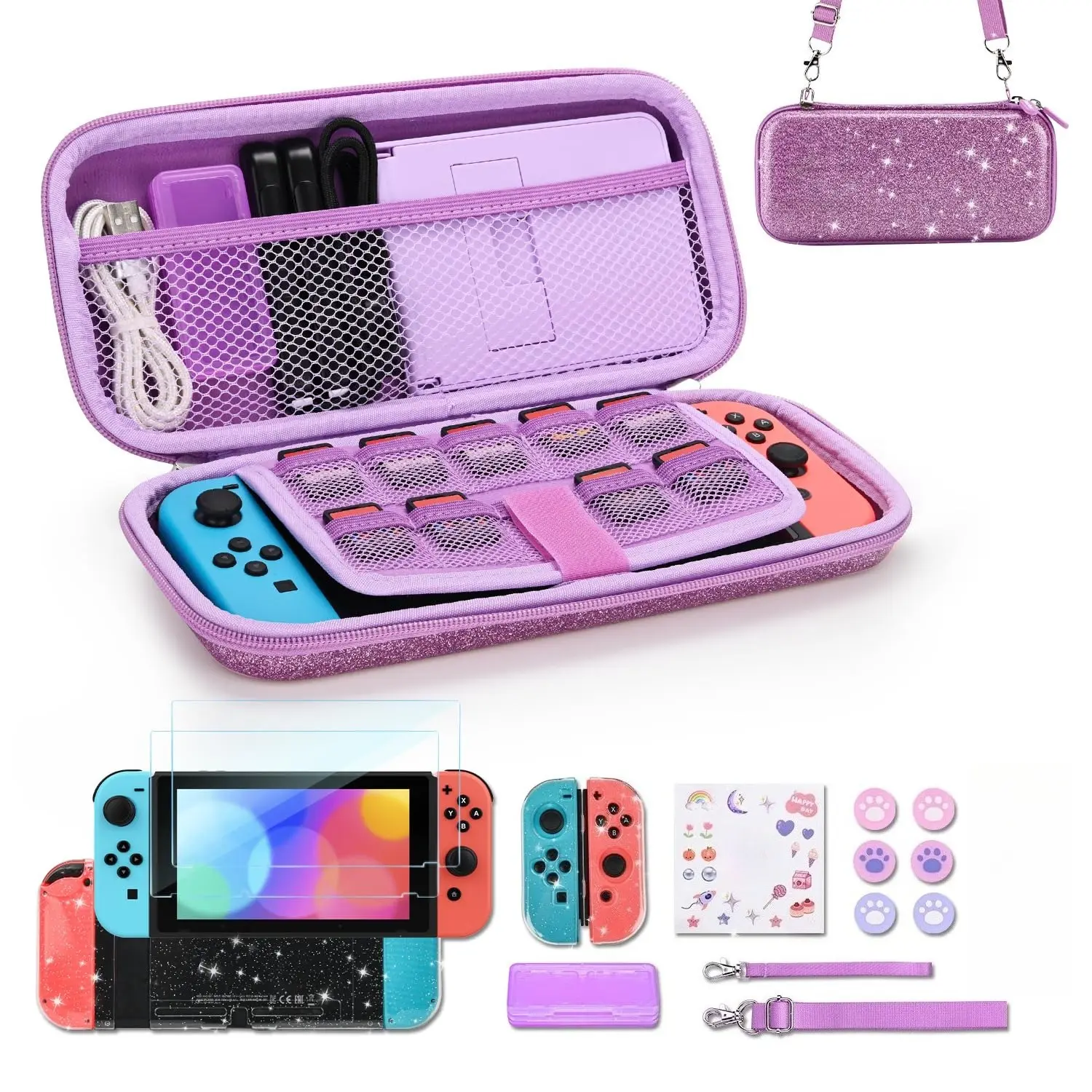 Switch Sequins Purple