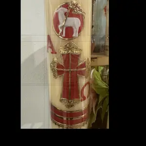 Cirio Pascual 11x3.5 Religious Candle