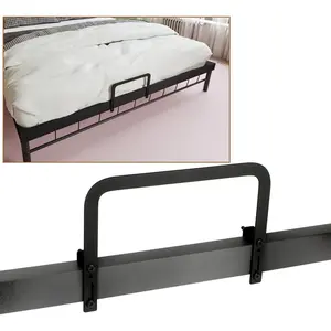 2Pcs Mattress Slide Stopper for Metal Bed Frame(H5.2in) Mattress Retainer Bar Bracket Holder Keeping Mattress from Sliding for Foot of Adjustable Beds Rv Mattress Grippers