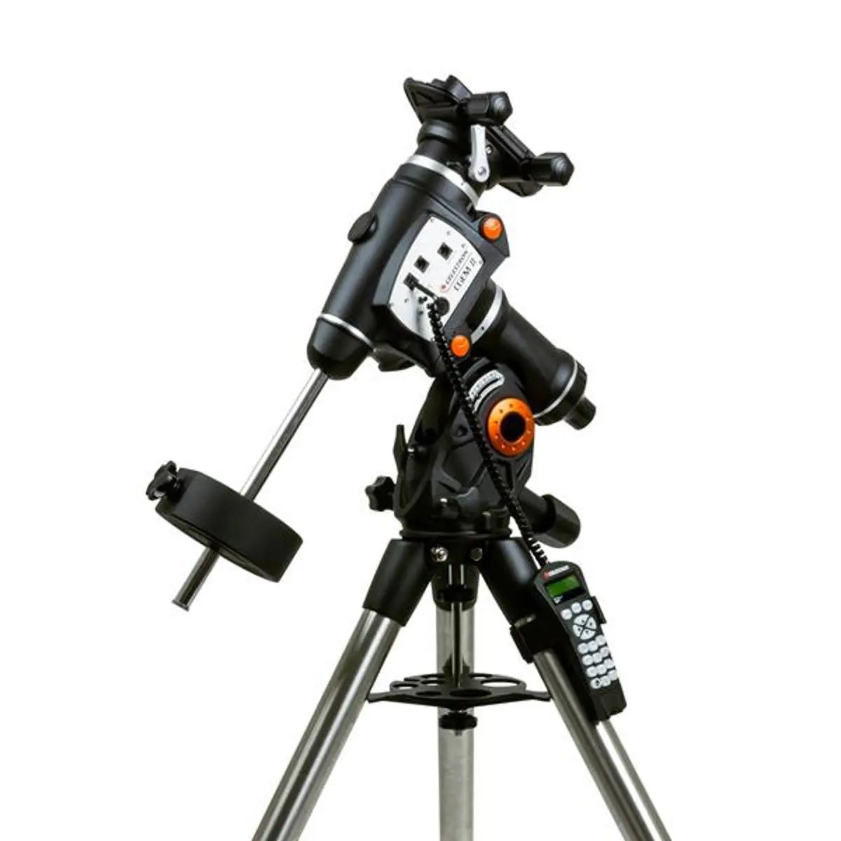 Celestron CGEM II Computerized German-Type Motorized Equatorial Mount with Tripod, Motorized Mount for Cameras & Photography Accessories, Metal Tripod