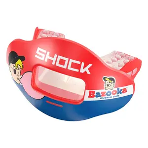 Shock Doctor Bazooka Joe Max AirFlow Football Mouthguard Shock Doctor Bazooka Joe Max AirFlow Football Mouthguard
