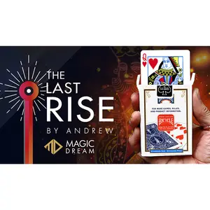 Magic Dream The Last Rise by Andrew - Bicycle Tuck Handcrafted Boxed Deck for Easy Card Rising Effects with Video Instructions