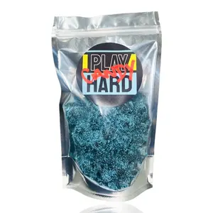 Gusherz Sour Blue Raspberry 8oz - Snack Packaging