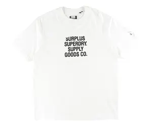 SUPERDRY Energy Surplus Graphic Tee Mens Active Shirts & Tees