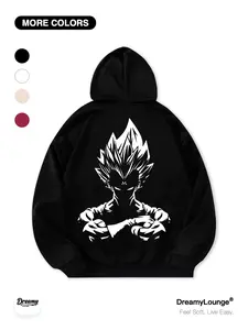 Dragon Element Loose Hoodie, Casual Breathable Sweatshirt, Ideal for Daily Wear and Outdoor Activities, Comfortable Home, Graphic Hooded Sweatshirt, Graphic Print Hoodie