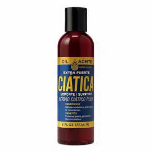 Ciatica Oil  Extra Fuerte Nervio Ciatico Plus 6oz  Natural de Mexico Healthcare Skin Repair Moisturizers Comfort Moisture Cosmetic Blend Herbal Intensive Soothing Hydrating Moisturizing