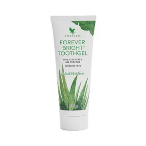 Forever Bright Toothgel with Aloe Vera & Bee Propolis Fluoride-Free Natural Mint Flavor 130g