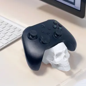 3D Printed Skull Statue Controller Holder, Compatible with Xbox One Series X Ps4 Ps5, Halloween & Christmas Gift Idea