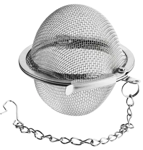 2" Stainless Steel Tea Ball Infuser with Chain