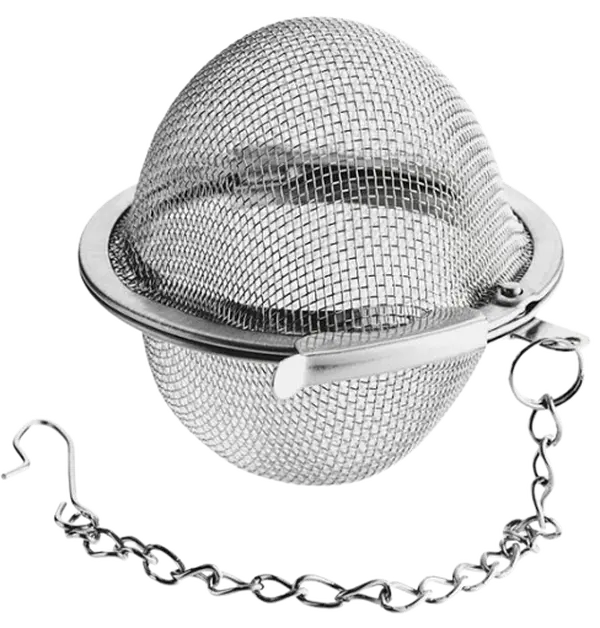 2" Stainless Steel Tea Ball Infuser with Chain 2" Stainless Steel Tea Ball Infuser with Chain