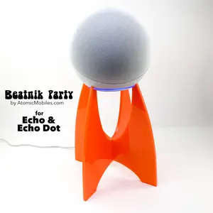 Beatnik Party | Space Age Amazon Echo Holder Stand